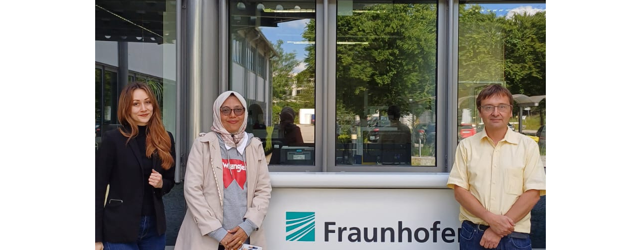 ​Fraunhover Risearch Institute dikata Frising Jerman Ketua Prodi DIP SPS USK bersama dengan Prof Andreas dan Aurilia