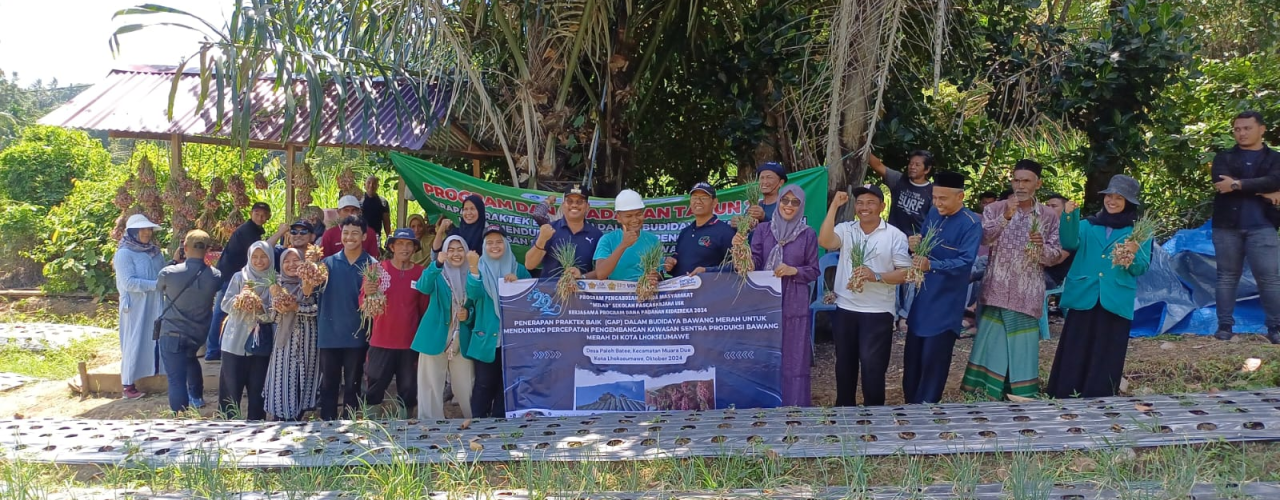 Kegiatan Pengabdian Kepada Masyarakat mahasiswa dan alumni Prodi DIP SPs USK dalam rangka Milad SPs di Kota Lhokseumawe.
