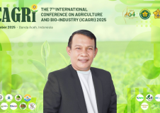Ketua Fraksi NasDem DPR Aceh, Nurchalis, Paparkan Riset Rantai Pasok Presisi Sawit di Seminar Internasional ICAGRI 7 USK