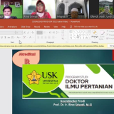 Rapat Dosen Program Doktor Ilmu Pertanian PPS USK, Membahas Animo Mahasiswa Baru Dan Masa Studi