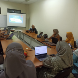 kegiatan FGD publikasi Ilmiah dan sosialisasi Visi Misi Prodi DIP