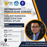 Workshop Penulisan Ilmiah DIP PPs Unsyiah