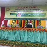 Kuliah Tamu Dr. Ir. Teguh Santoso, DEA 